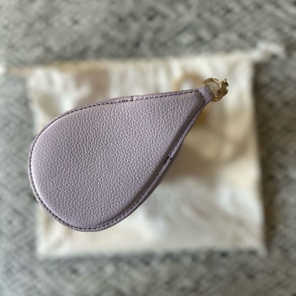Cafune Mini Drop Duffel Lilac Leather Shoulder Bag - Picture 3 of 13